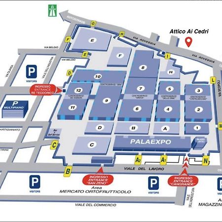 Ferienwohnung Attico Ai Cedri Verona Exterior foto